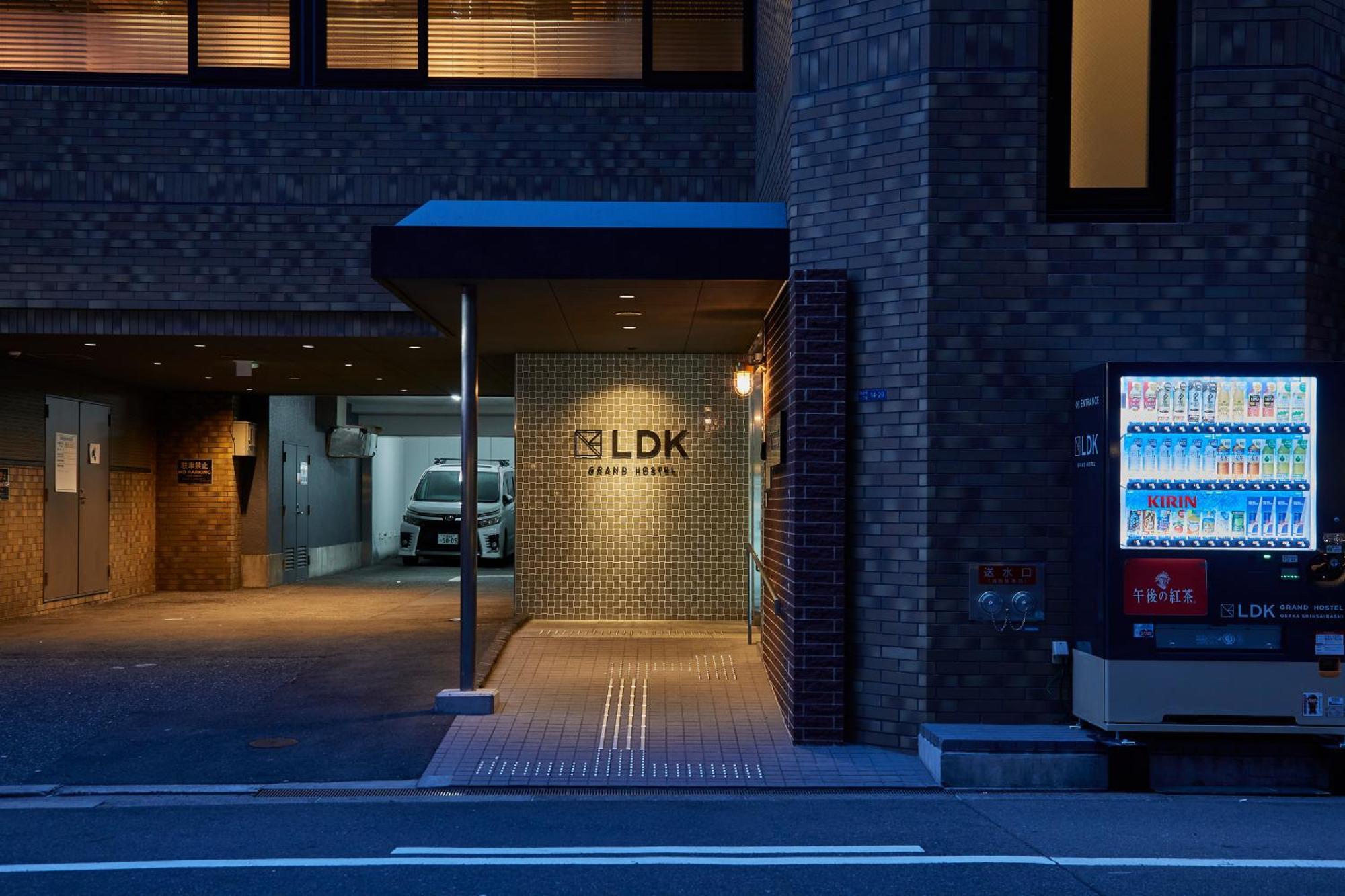 Grand Hostel Ldk Osaka Shinsaibashi - Former The Stay Osaka Shinsaibashi Exterior photo